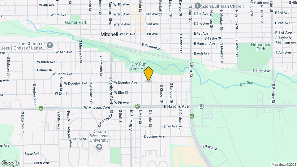 601 S Lawler St Map and Location Details