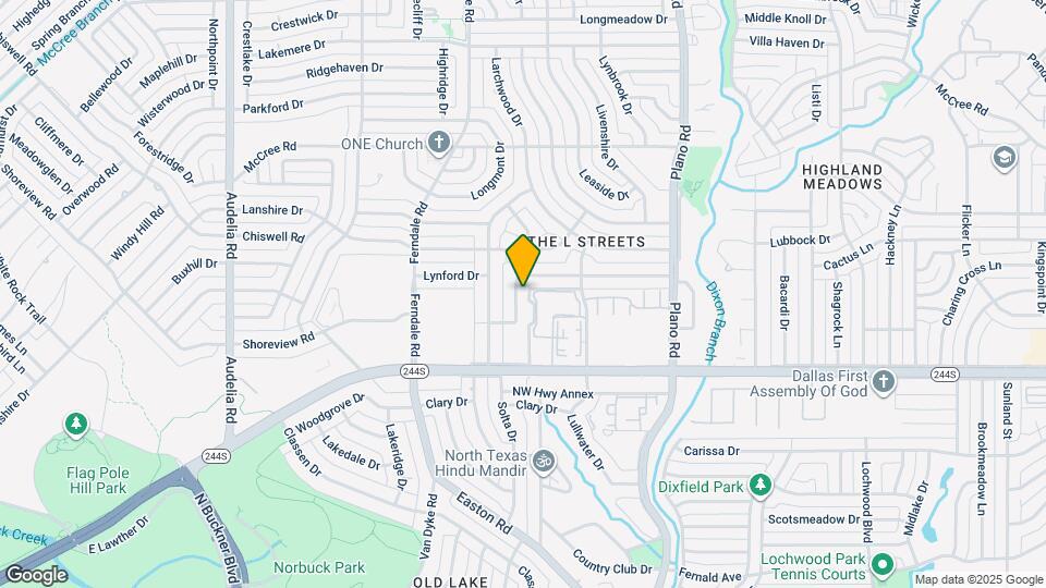 8628 San Souci Dr Map and Location Details