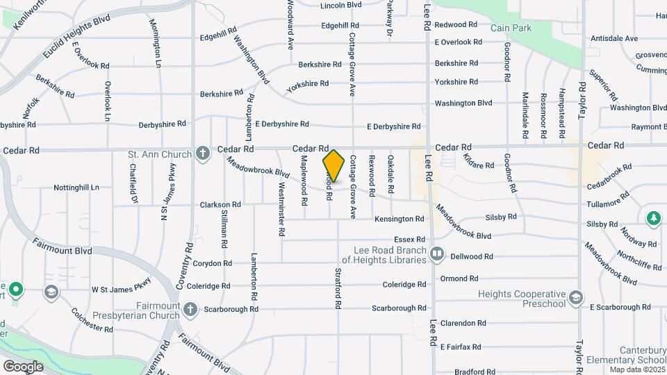 3025 Meadowbrook Blvd Map and Location Details