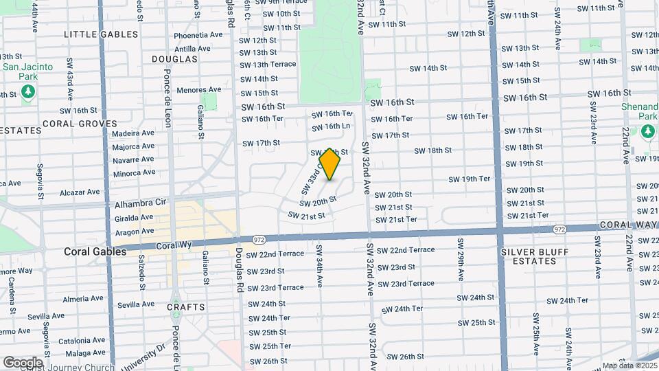 1961 SW 33rd Ave Map and Location Details