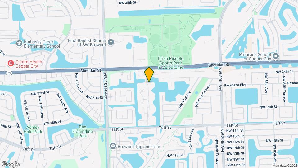 2421 NW 96th Ter, Unit 20D Mapa y Detalles de la Ubicación