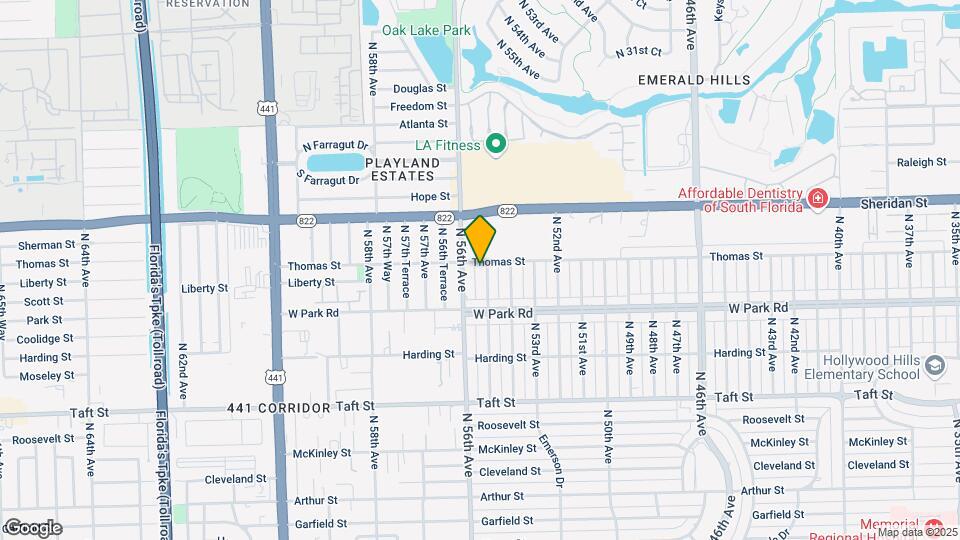 2220 N 55th Ave, Unit 1 Map and Location Details
