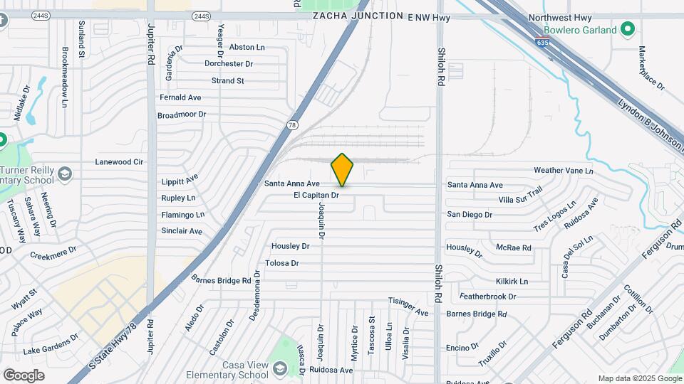 2403 El Capitan Dr Map and Location Details