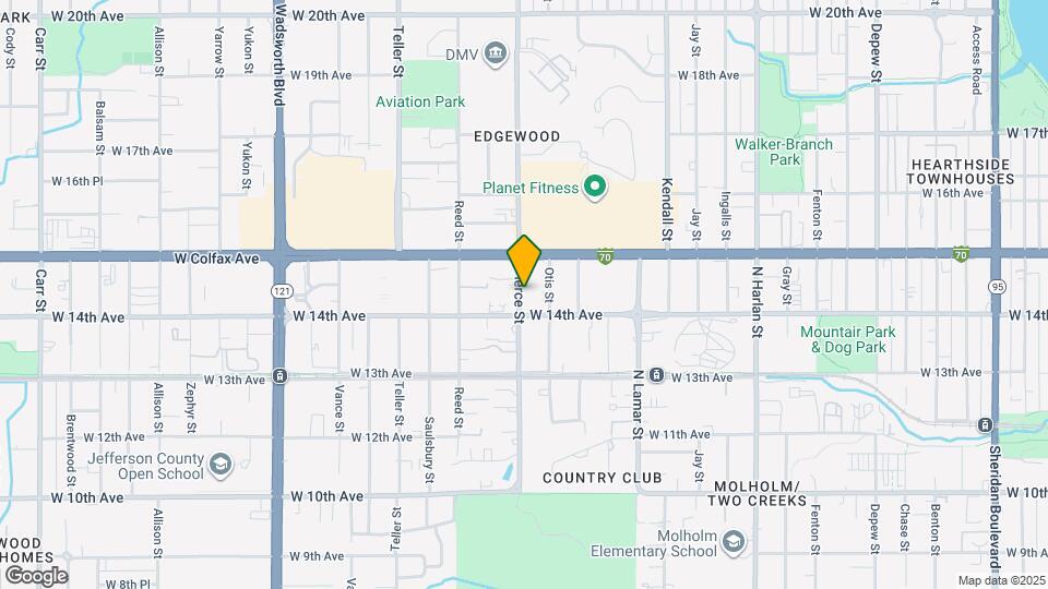 1430 Pierce St Map and Location Details