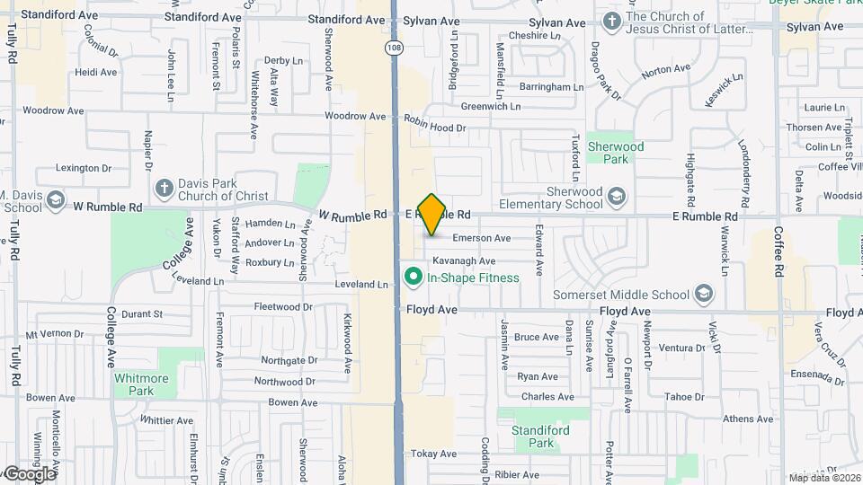 204 Emerson Ave Map and Location Details