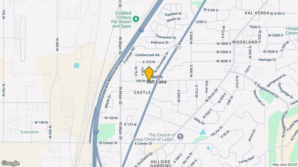 334 N Tidwell Dr. Map and Location Details
