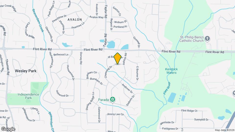 8774 Channing Dr Map and Location Details