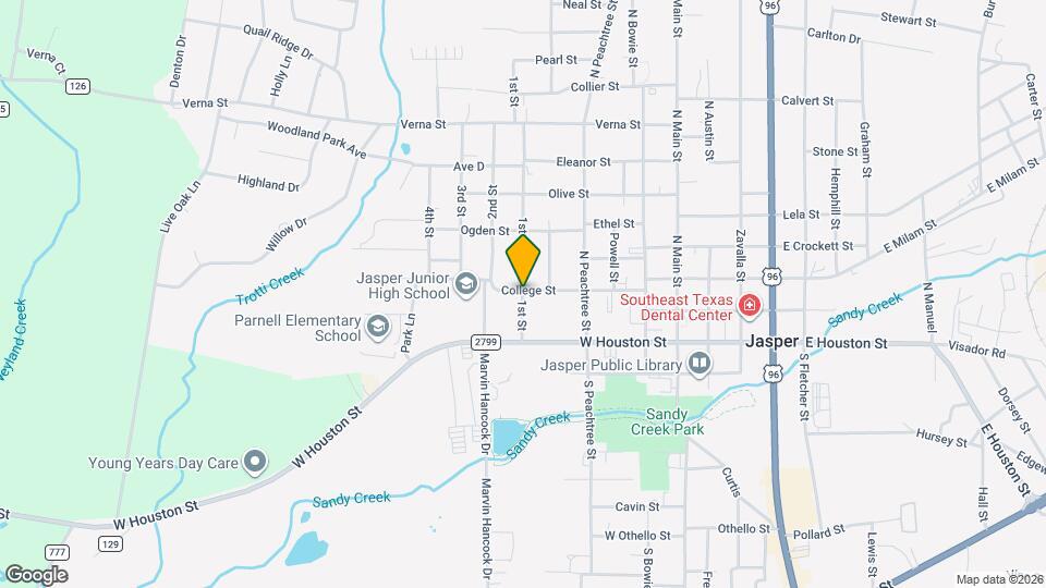 603 College St Map and Location Details