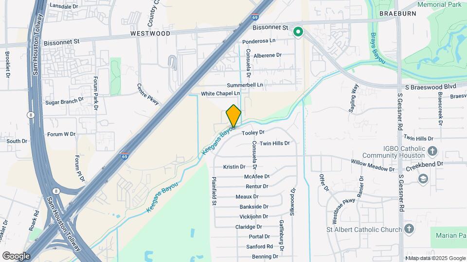 9332 Tooley Dr Map and Location Details