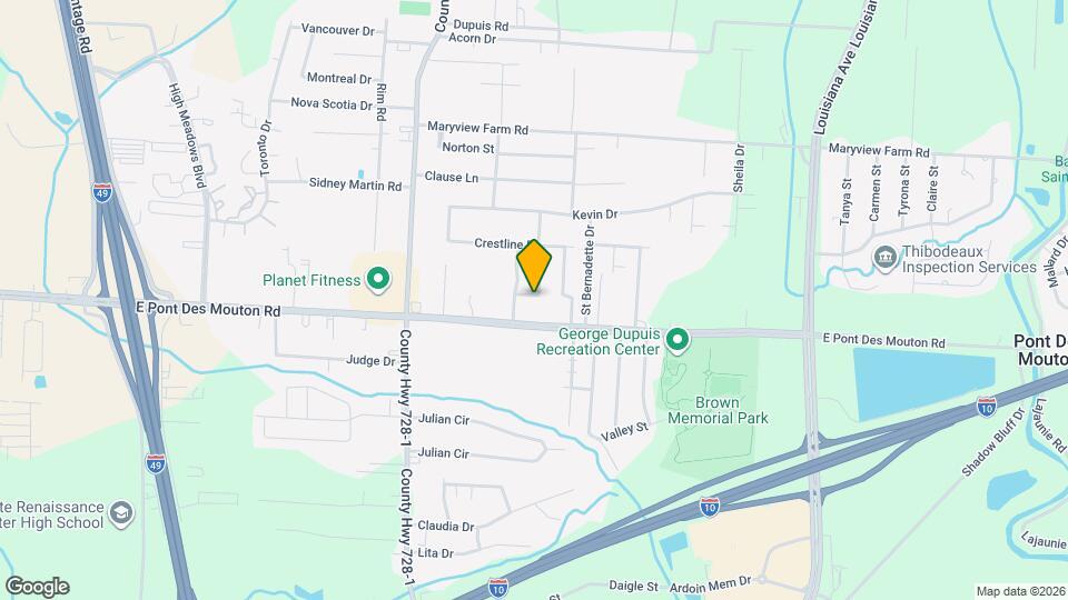 112 Summit Dr Mapa y Detalles de la Ubicación