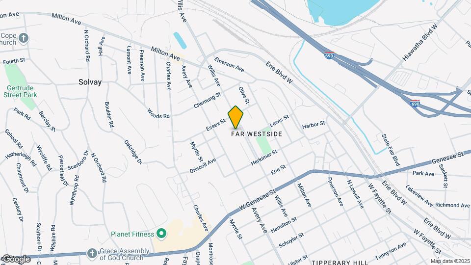 Tipp Hill Apartment Map and Location Details