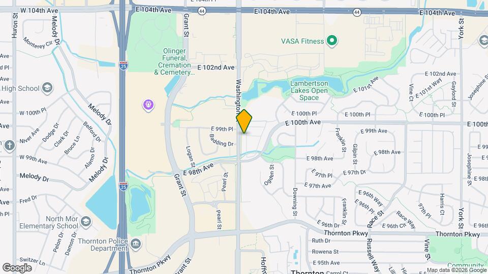 811 E 98th Ave Map and Location Details