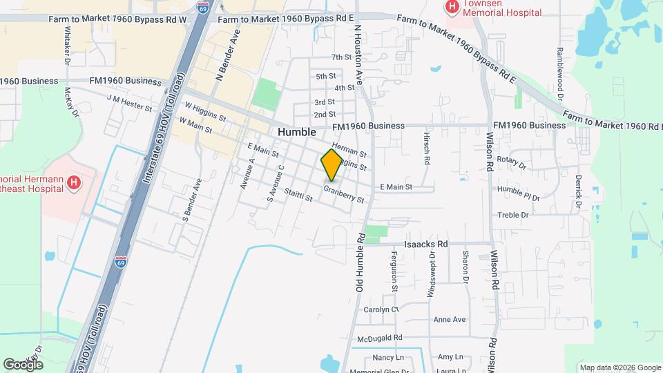 711 Granberry St Map and Location Details