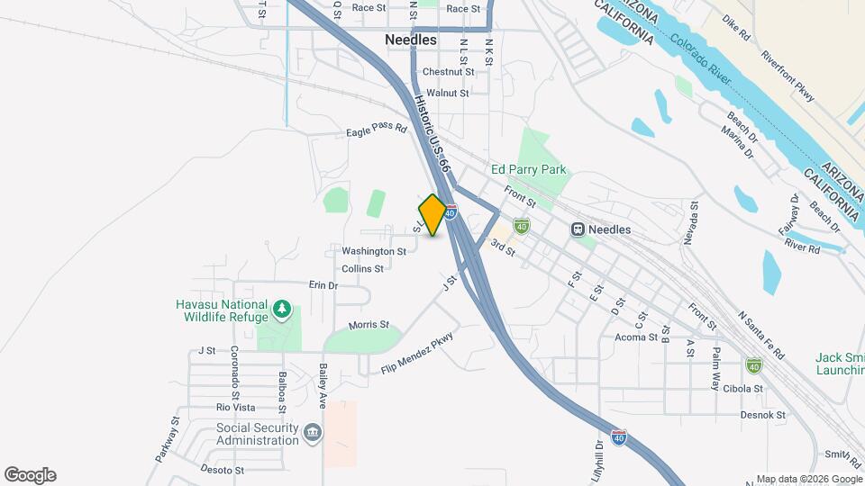 1415 Highland Ave Map and Location Details