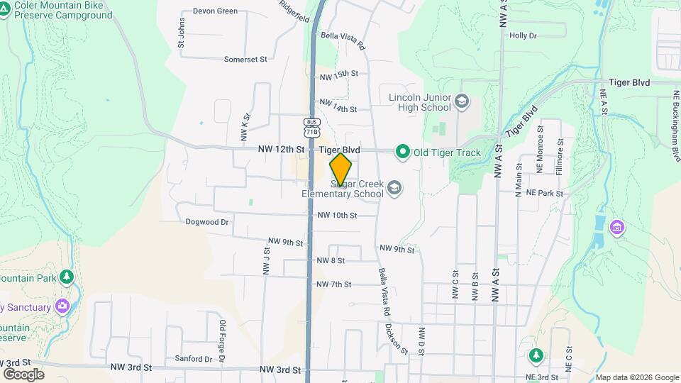 808 NW 11th St Map and Location Details