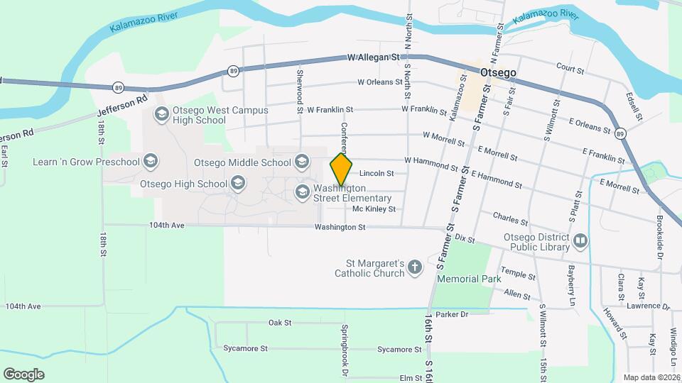 Otsego Washington Apartments Map and Location Details