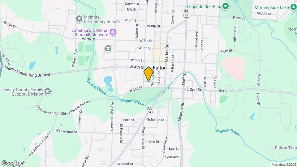 207 Nichols St, Unit A Map and Location Details