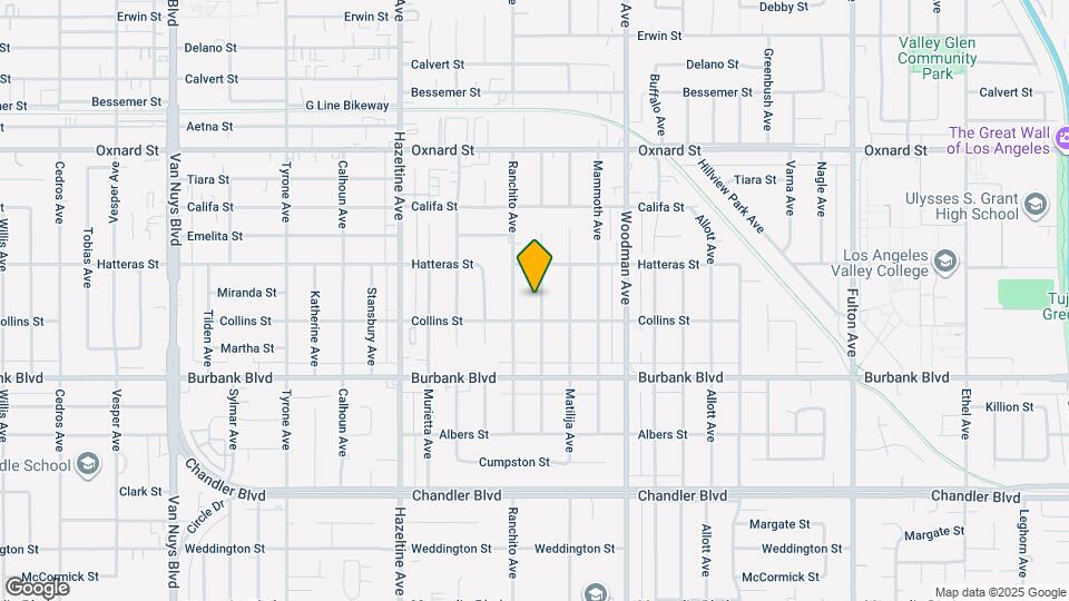 5723 Cantaloupe Ave Map and Location Details