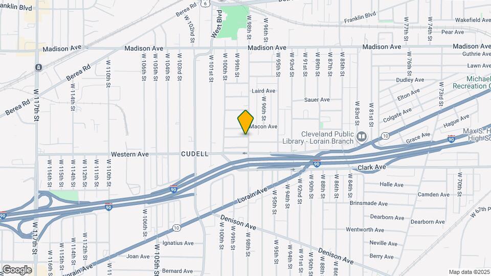 2202 W 98th St Map and Location Details