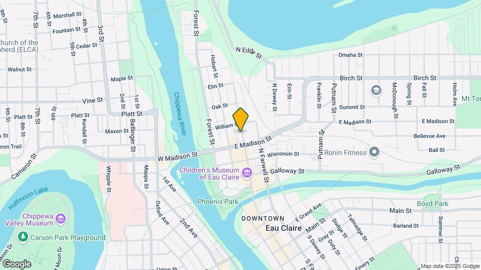 416 N Barstow St Map and Location Details