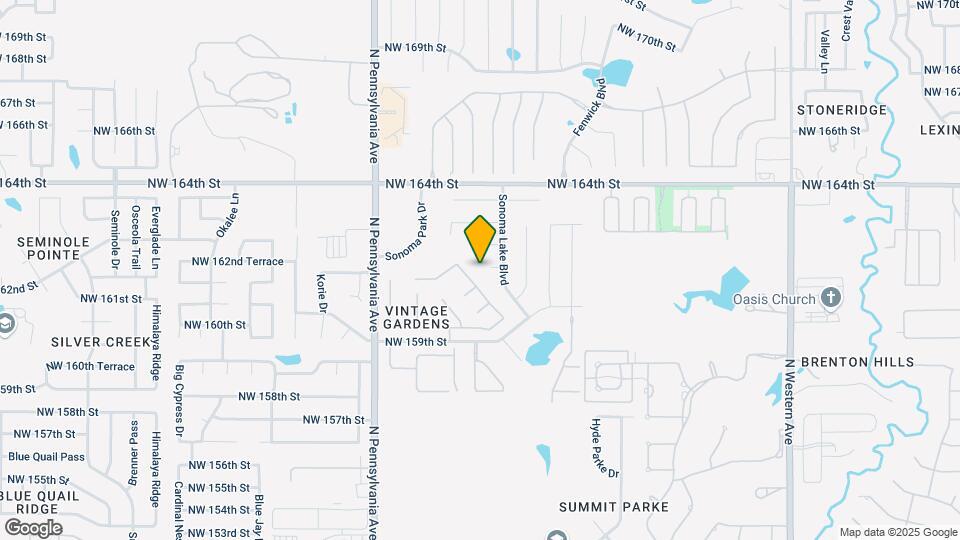 1708 NW 161st Cir Map and Location Details