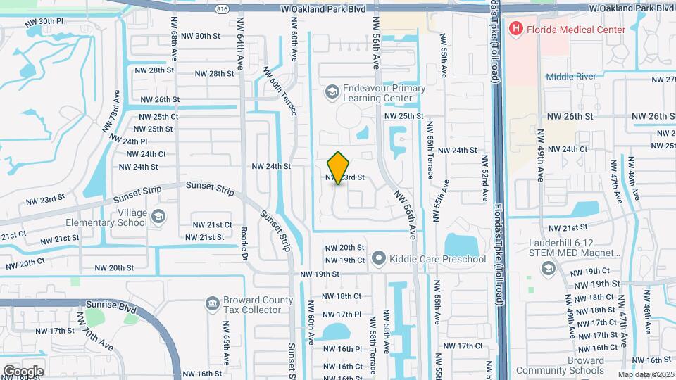 2240 NW 59th Ter Mapa y Detalles de la Ubicación