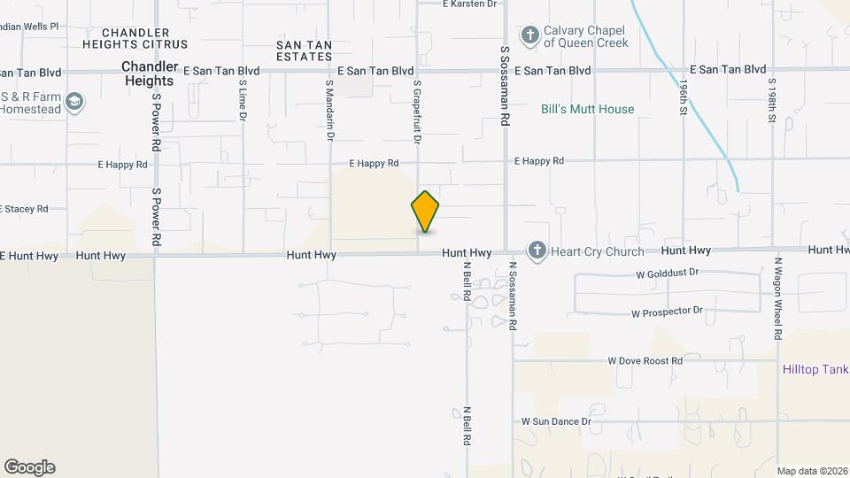 26649 S Grapefruit Dr Map and Location Details