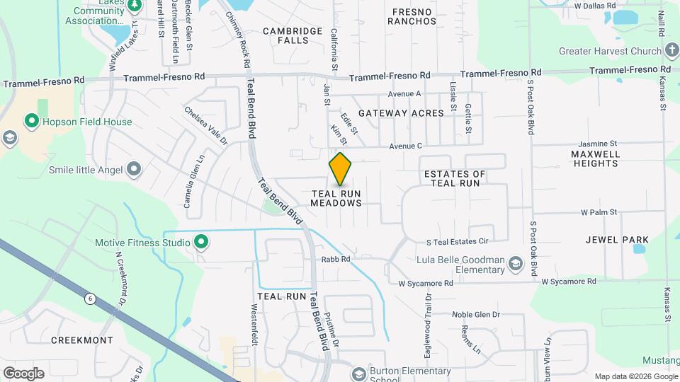 3932 Teal Run Pl Ct Map and Location Details