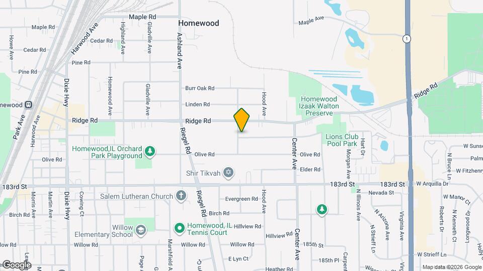 18117 Loomis Ave Mapa y Detalles de la Ubicación