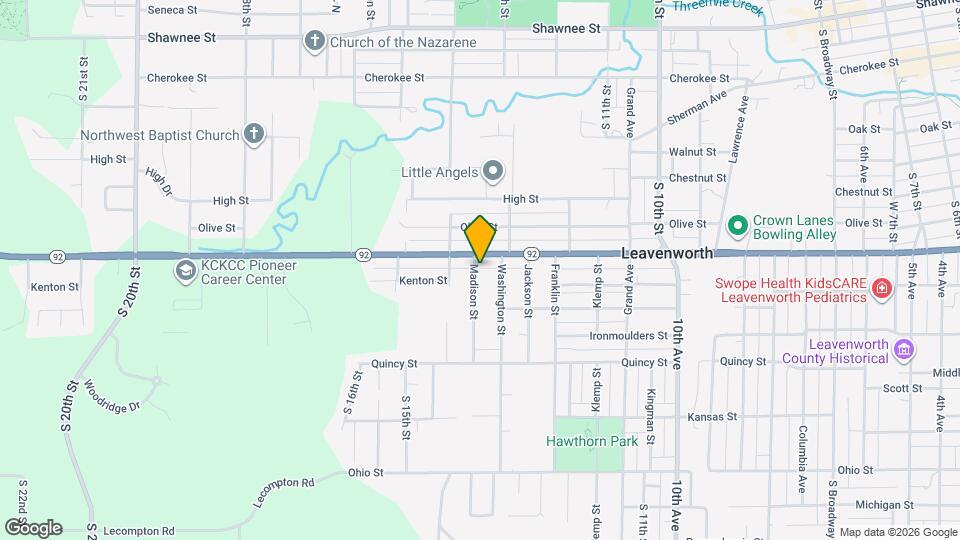 905 Madison St Map and Location Details