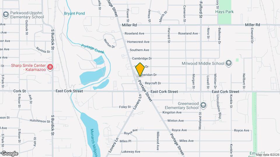 3013 Portage Street Map and Location Details