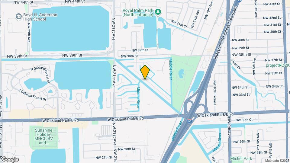 1740 NW 36th Ct Mapa y Detalles de la Ubicación