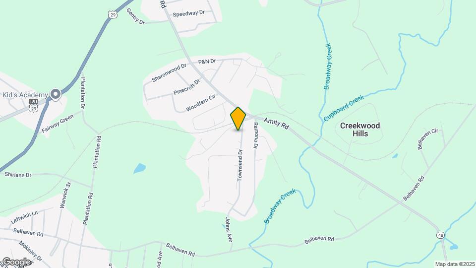 1012 Johns Ave Map and Location Details