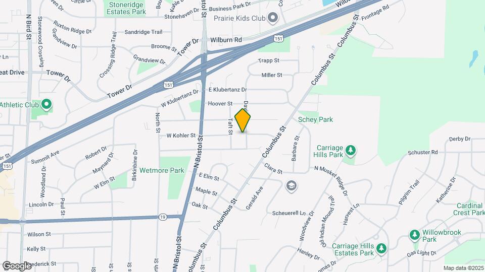 808 Davis St Mapa y Detalles de la Ubicación