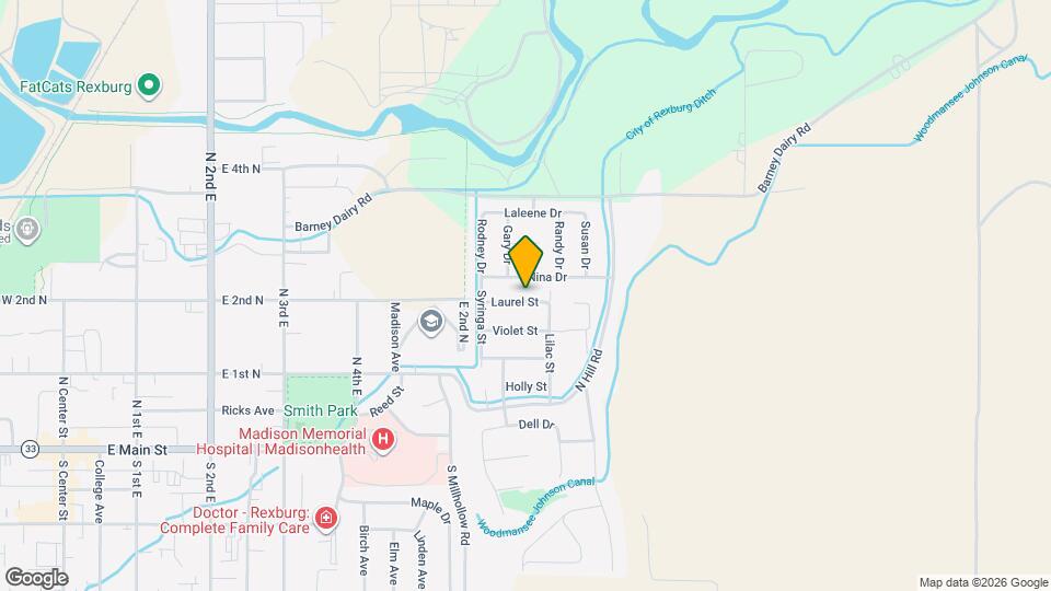 514 Laurel St Map and Location Details