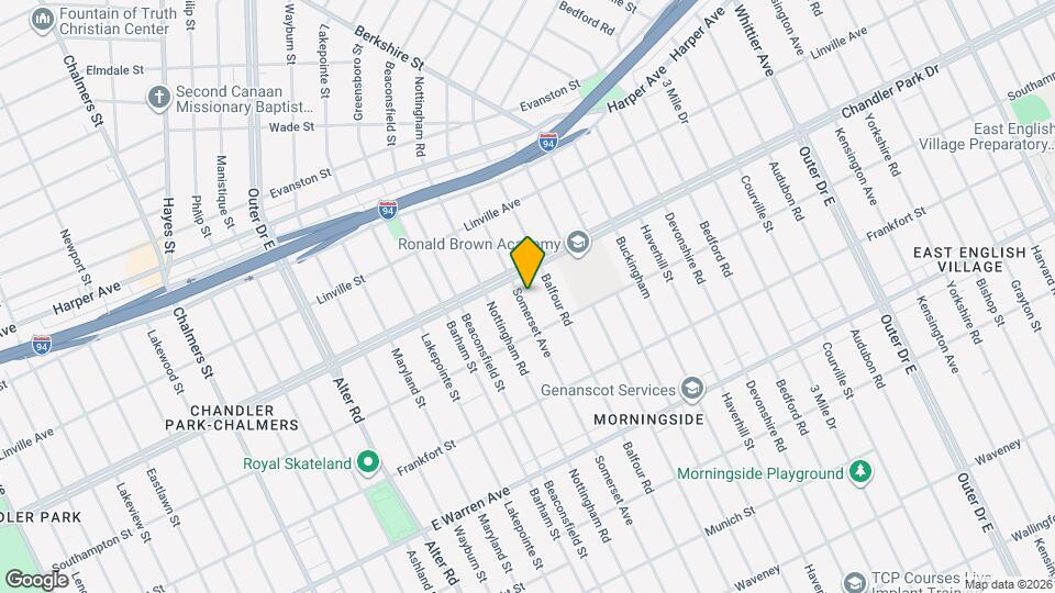 5566 Somerset Ave Map and Location Details