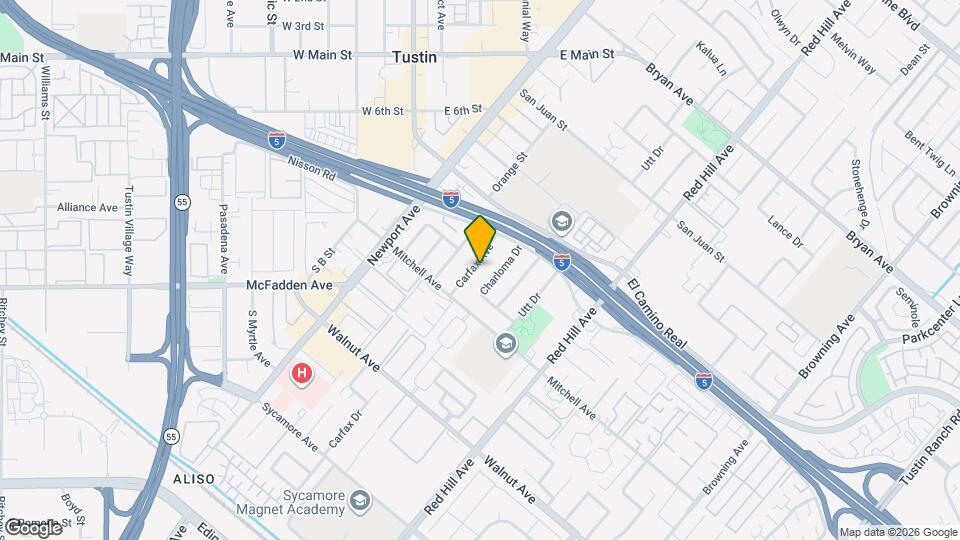 14132 Carfax Ave Mapa y Detalles de la Ubicación