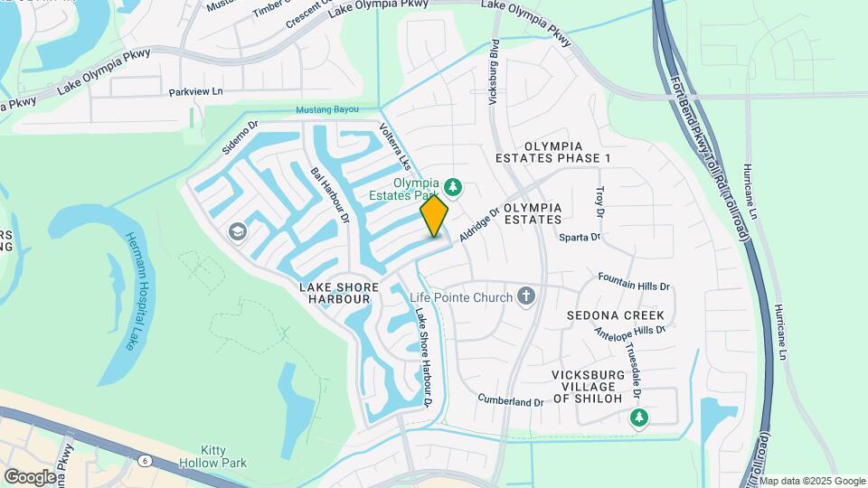 3646 Aldridge Dr Map and Location Details