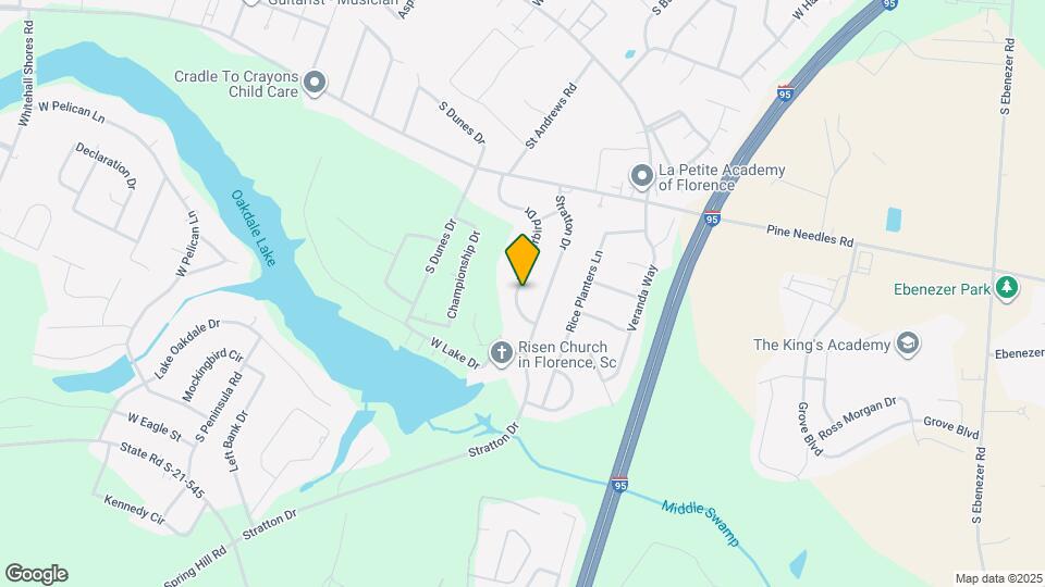 864 Thunderbird Dr Map and Location Details