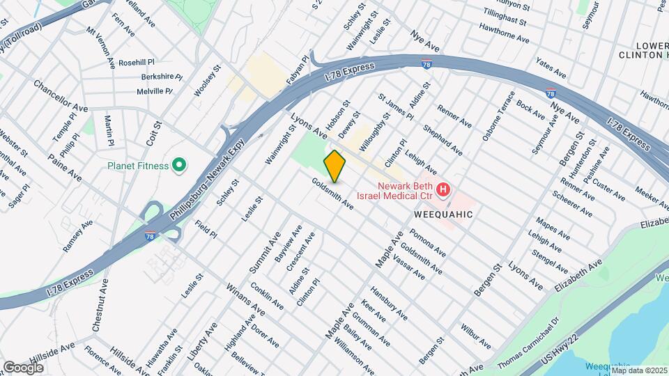 297 Goldsmith Ave Map and Location Details