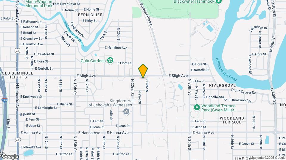 2301 E Sligh Ave Map and Location Details