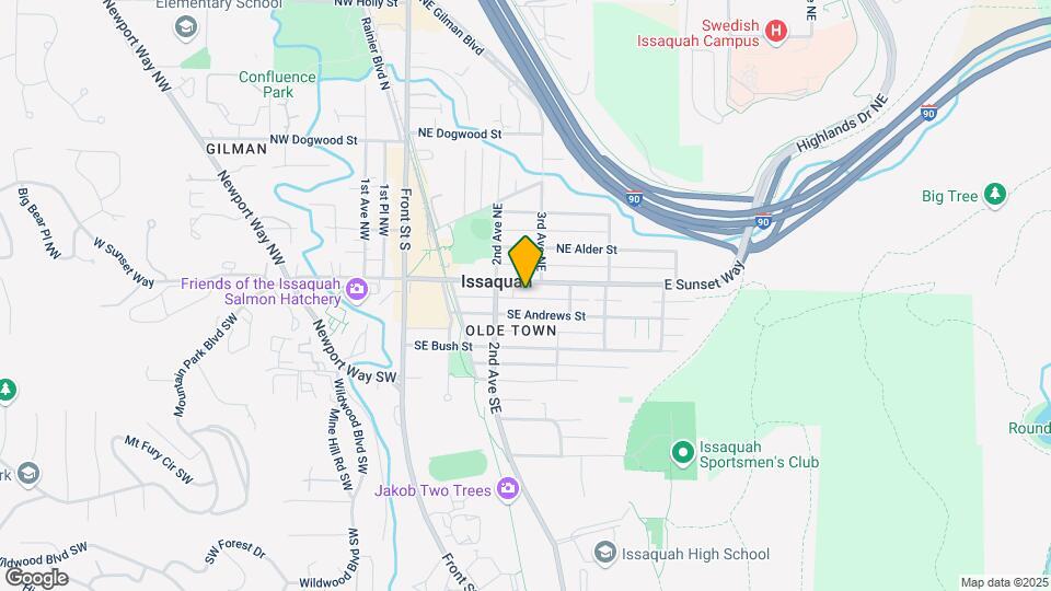 265 E Sunset Way Map and Location Details