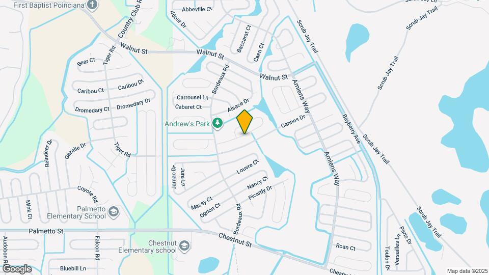 979 Gascony Ct Map and Location Details