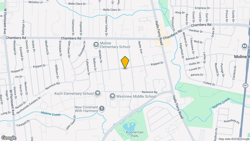 2008 Kappel Dr Map and Location Details