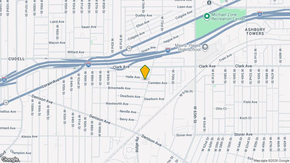 7310 Camden Ave Map and Location Details