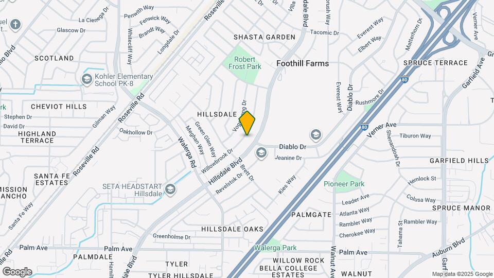 4828 Willowbrook Dr Map and Location Details