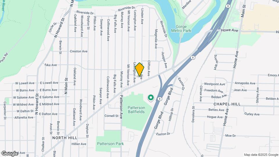 1046 Linden Ave Map and Location Details