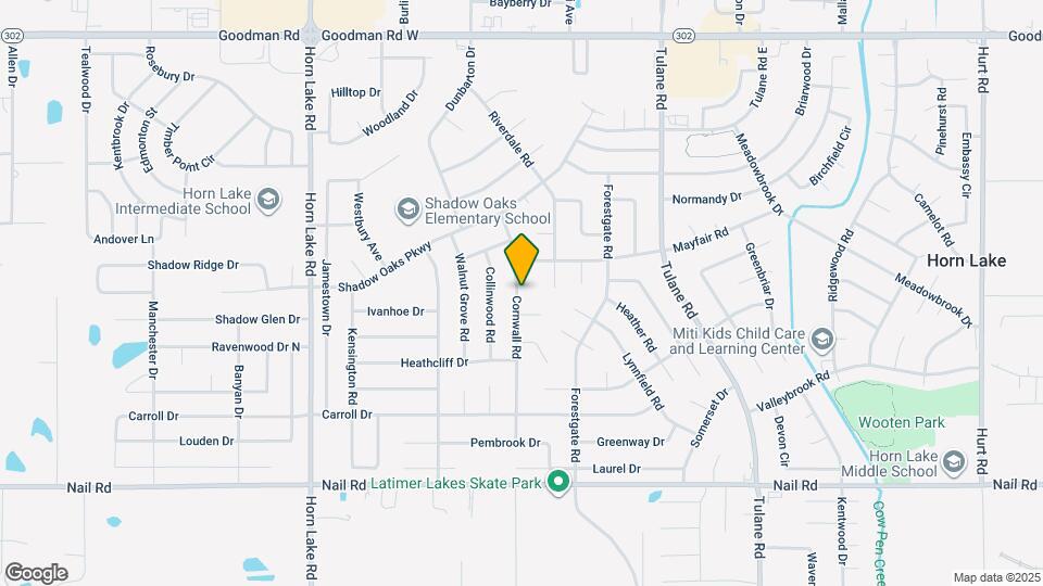6420 Cornwall Rd Map and Location Details