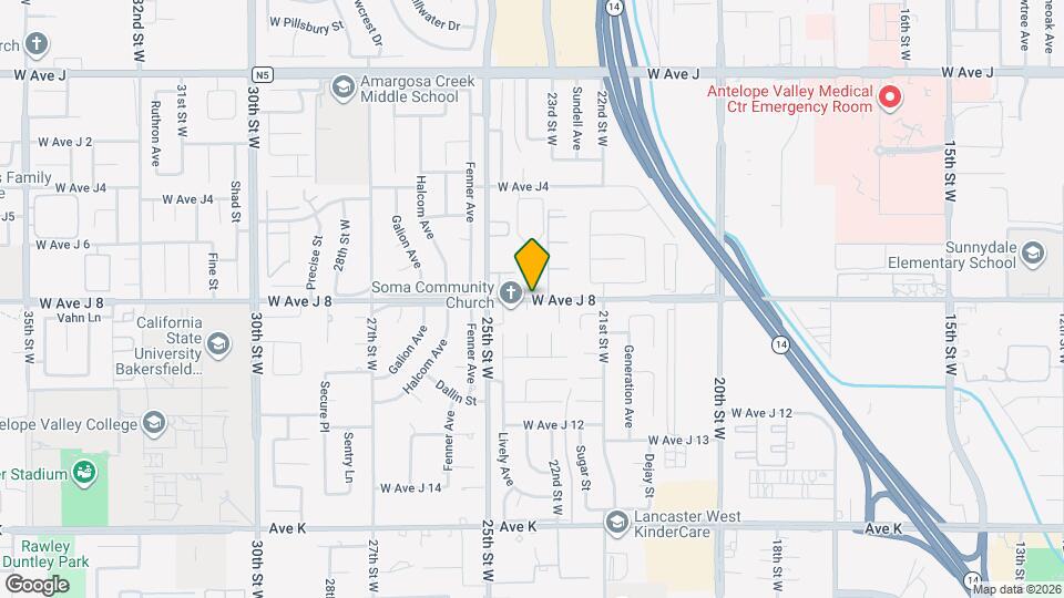 Lancaster Regency Apartments Map and Location Details