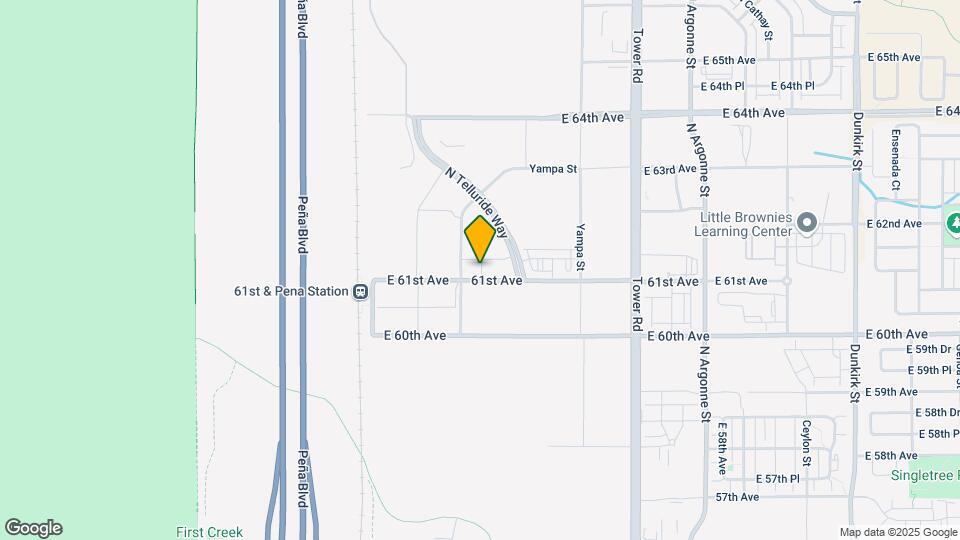 6137 Telluride Way Map and Location Details